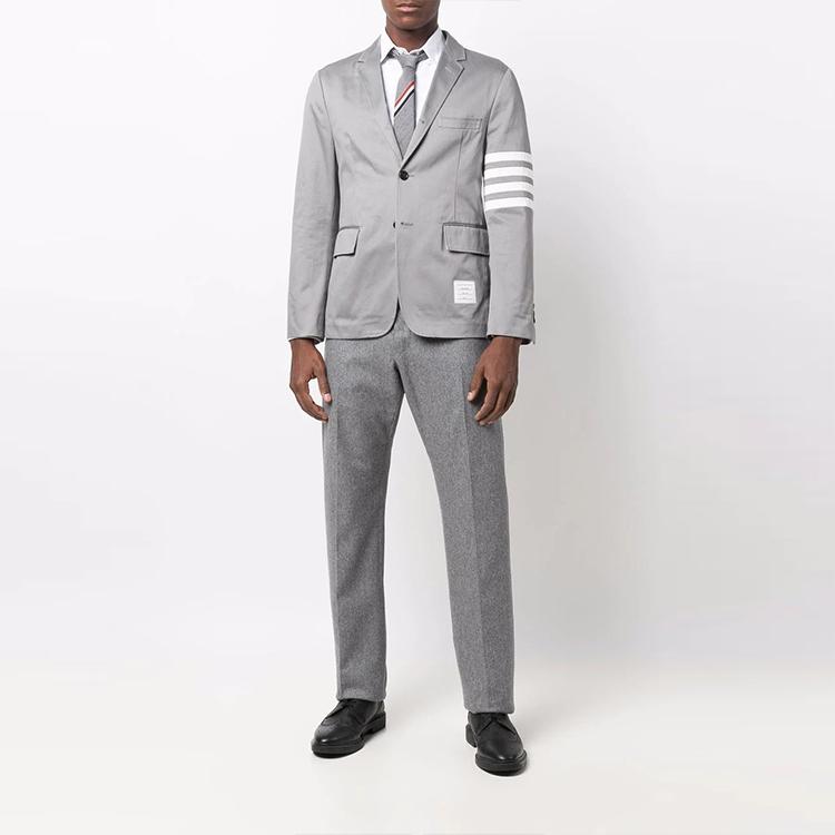 THOM BROWNE · Casual Pants Men's Gray MTC001X-07478-035