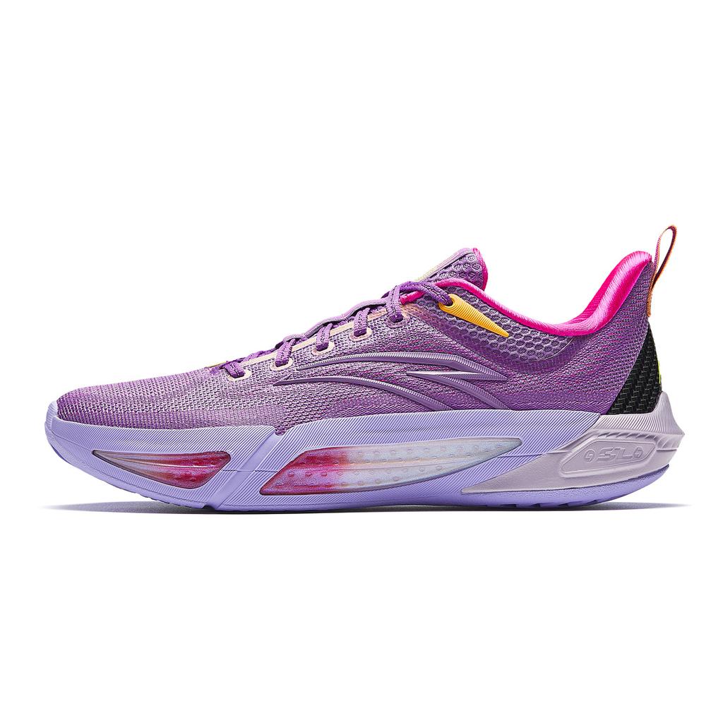 Anta Quick Decision 7 Amethyst Crystal Cushioning Slip Resistant Abrasion Resistant Rebound Low top 112611607-6