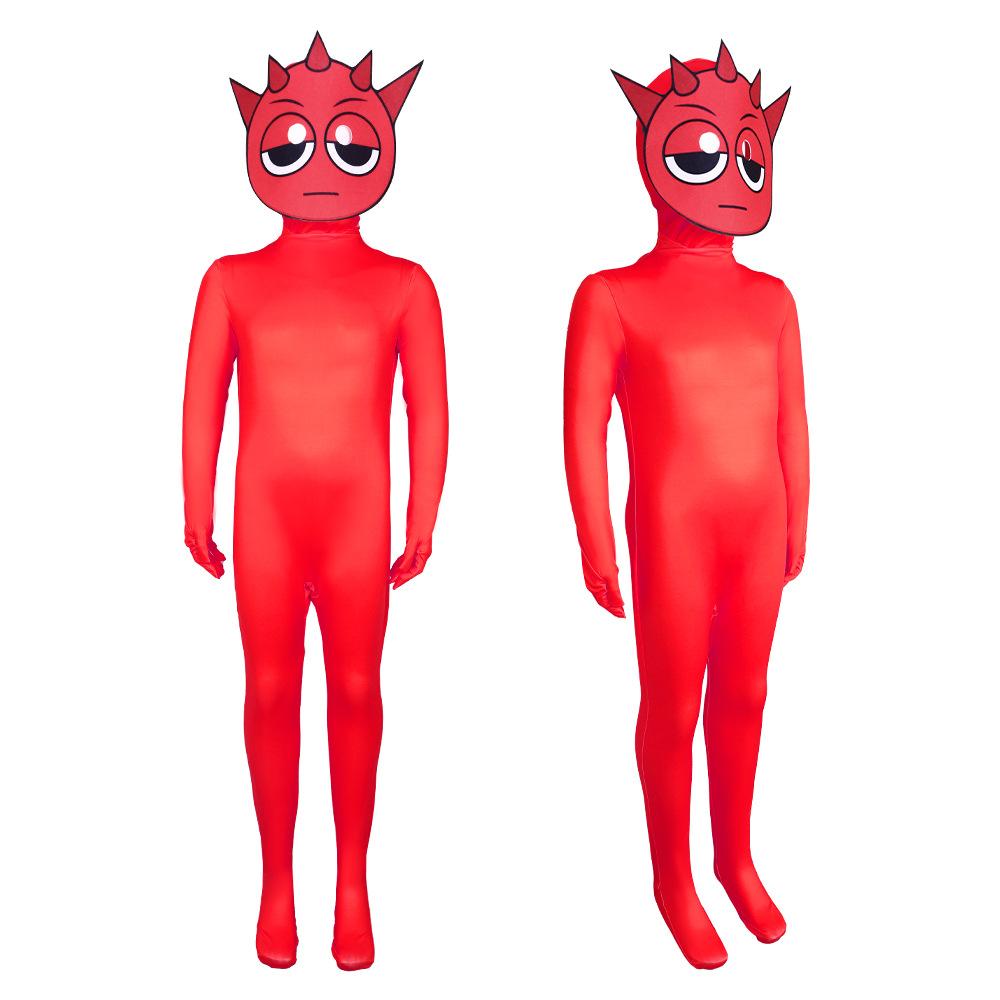 Rhythm Box 2cos Costume Sprunki Incredibo Game Tights Amazon Role Playing Suit, New Product