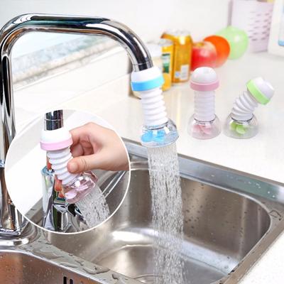 360 Rotary Water Saving Kitchen Faucet Shower Head Bathroom Faucet Nozzle Tap Adapter Bubbler
