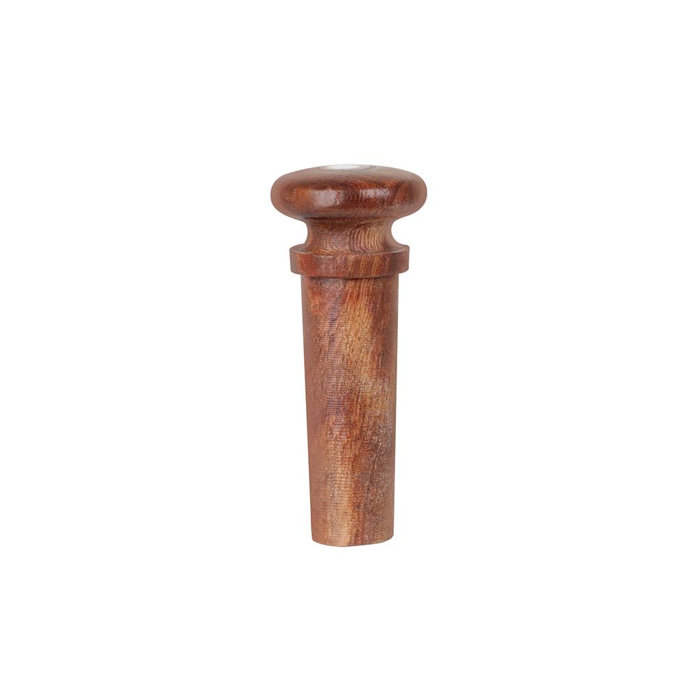 4/4 Violin Chinrest Tuning Pegs Endpins Chin Rest Tailgut Endpin Kit Set Natural Jujube Wood Violin Part 5-piece Set Accessories
