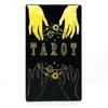 10.3*6 Cm Classic Black Rider Waite Tarot Deck In Russian Language with Guidebook for Beginners 78 Pcs Tarot Cards