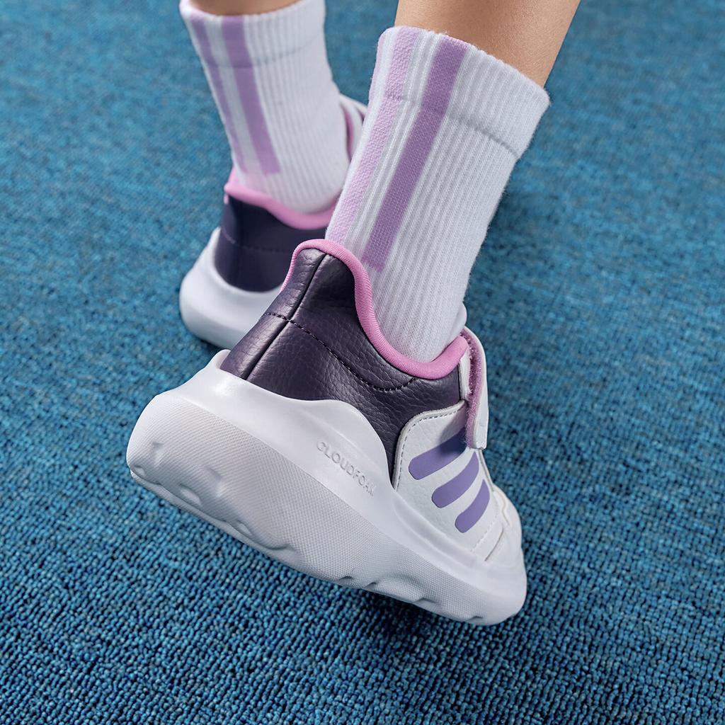 adidas Tensaur Run 3.0 Low Top Kids Lifestyle Shoes White/Powder Plum