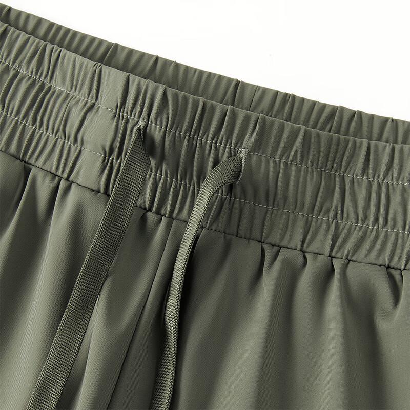 GENIOLAMODE Men's Ice Silk Casual Straight-Leg Pants