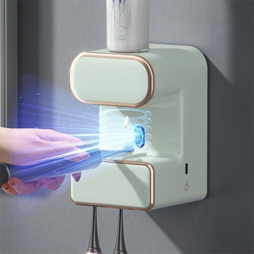 UV Ultraviolet Automatic Toothpaste Squeezer Smart Sensor Toothpaste Pressers Hotel Use