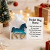 Angel Hug Pocket Decorative Positive Pocket Hug Token with Card Beautiful Holiday Decoration for Home Indoor Outdoor Use Bedroom