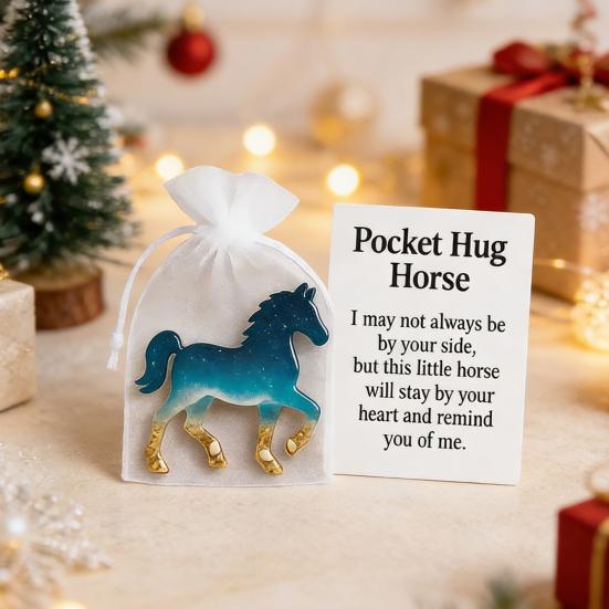 Angel Hug Pocket Decorative Positive Pocket Hug Token with Card Beautiful Holiday Decoration for Home Indoor Outdoor Use Bedroom