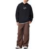 Li Ning Sports Lifestyle Serie Buchstabenmuster Hoodie Herren Hoodies Schwarz AWDU023-3