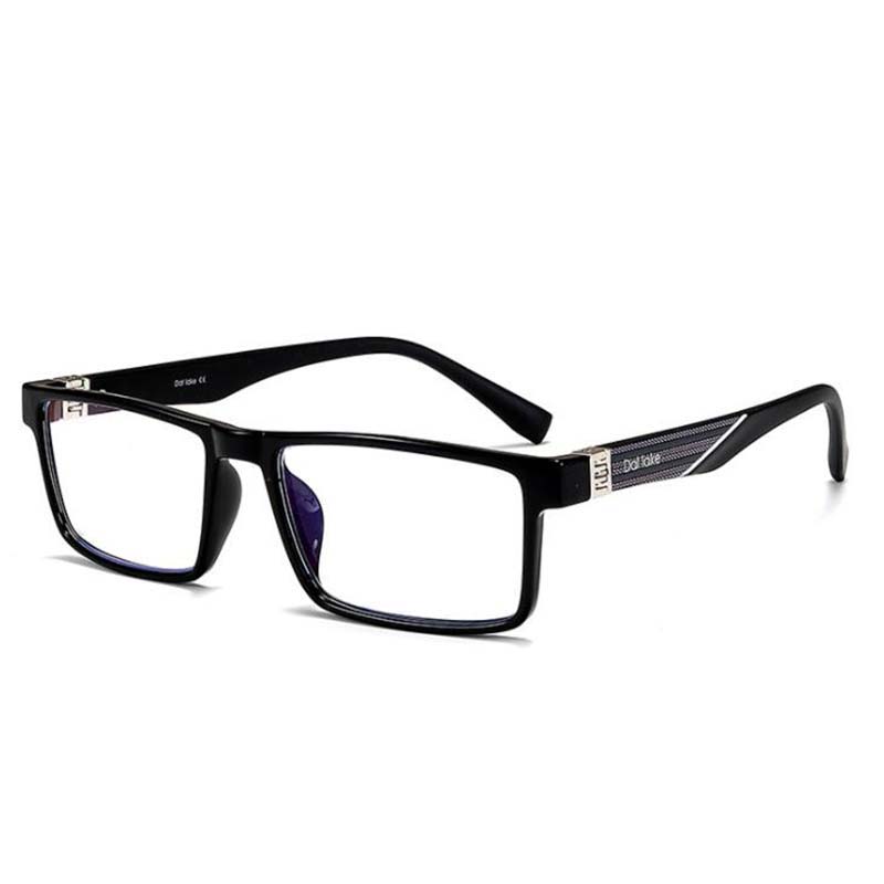 

Grey Square Anti-Blue Light Myopia Glasses Women Men Computer Finished Myopia Glasses -1.0 -1.25 -1.5 -1.75 -2.0 To -4.0 -4.0