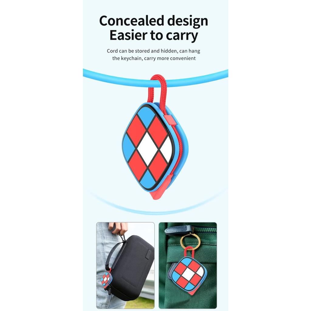For Nintendo Switch 2 Portable 3-in-1 Docking Station Expansion Simple Type-C 4K TV Convenient HDTV & USB3.0 & PD for NS Switch2
