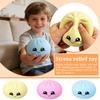 Bun Toy, realistische Bun-Form, niedliches, stressabbauendes, hüpfendes, tragbares und beruhigendes Spielzeug