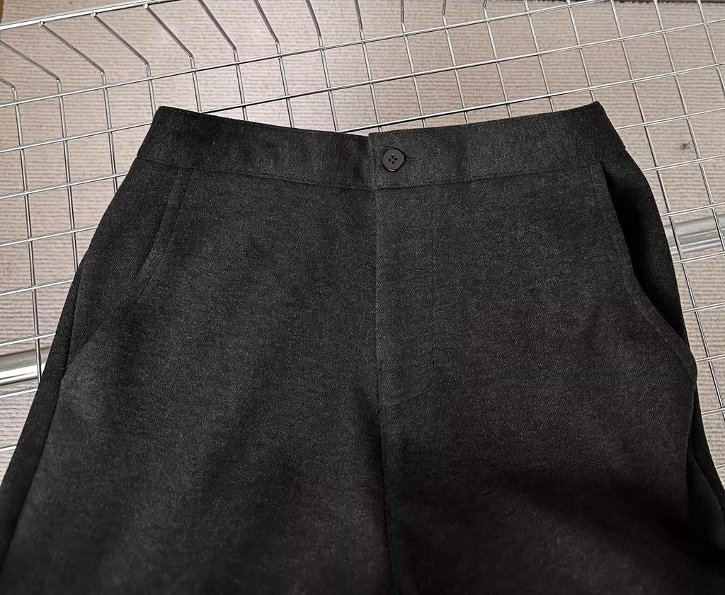 Pre-sale Winter Woolen Straight-Leg Floor-Length Slimming Loose Women's Pants