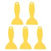 5pcs 3D Printer Spatula Flexible Plastic 3D Printing Resin Removal Scraper for WANHAO D8 for ANYCUBIC for Nova Yellow