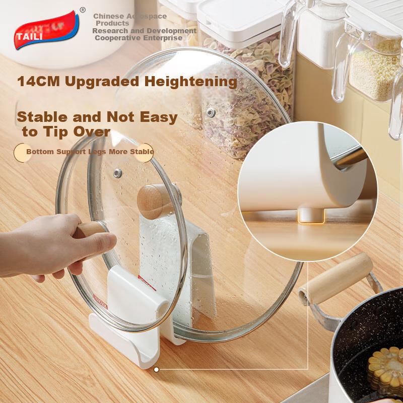 Pot Lid Rack, Kitchen Storage Rack Floor-Standing, Cutting Board Rack, Chopping Board Rack, Kitchen Storage Shelf, Pot Lid Holder Rack