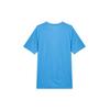 Nike T Shirts Men's Light Photo Blue Crew Neck Moderate Straight Fit FD1245-406