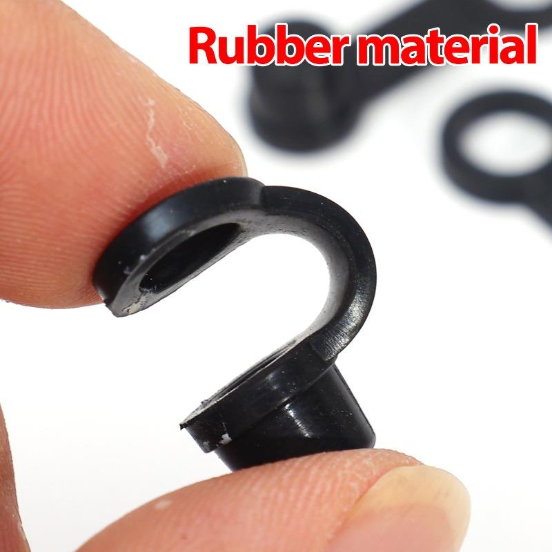 1/5/10/20/50Pcs Motorcycle Dust Cap Brake Bleed Nipple Cover Screw Cap Brake Caliper Cover Rubber Motorcycle Accessories