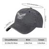 Waschbare Adler Kompass Baseballkappe Vintage Schnabelkappe Für Männer Frauen Reisen Outdoor Straßenstil