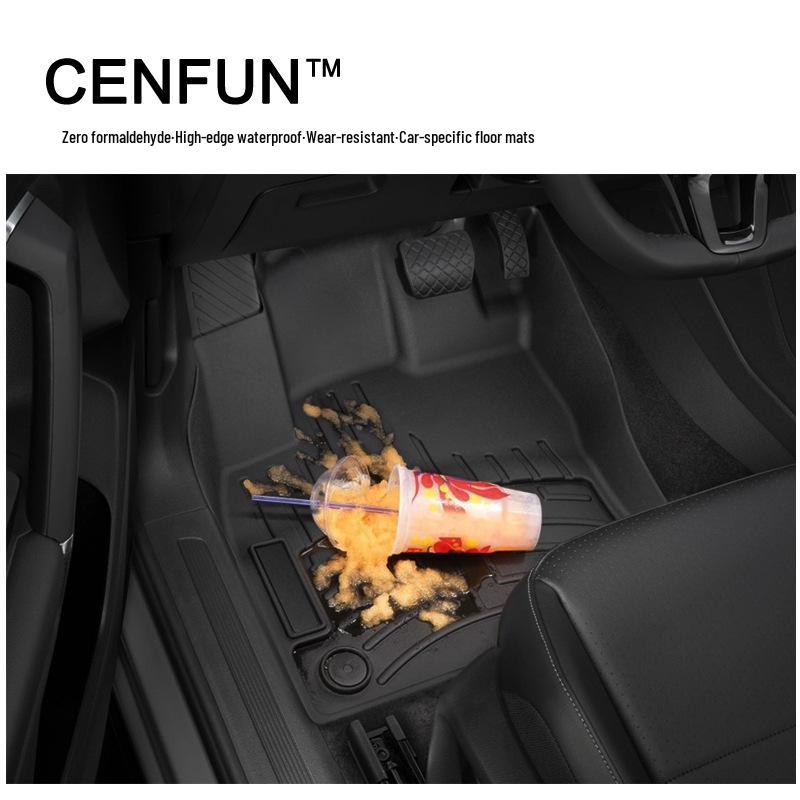 Eco-Friendly TPE Waterproof Non-Slip Floor Mats for New Dodge Ram