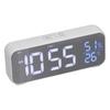 Digital Alarm Clock LED Digital Music Alarm Clock USB Charging Electronic Clock Temperature Display