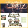 Jungle Animal Zoo Party Decorations For Boys Safari Theme Props And Tableware For A Memorable Birthday Party