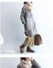 Diamond Quilted Chinese Style Women's Mid-Length Cotton Jacket - Retro, Simple, and Versatile