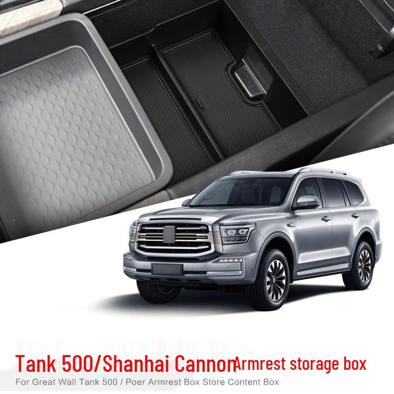 Tank 500 Armlehnen- & Mittelkonsolen-Organizer