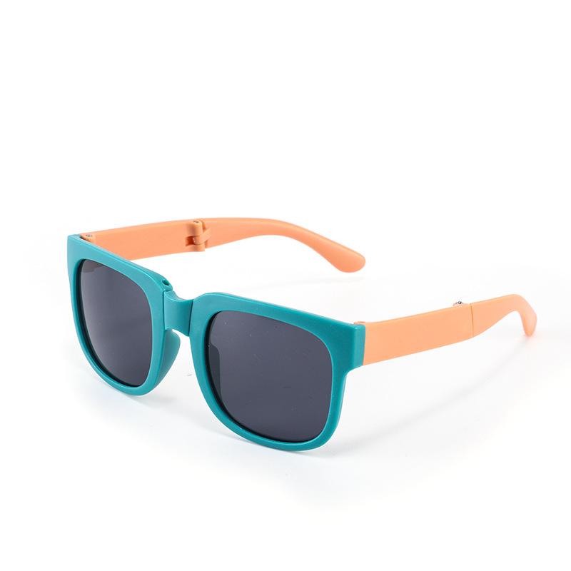 

Children S Folding Sunglasses Cool Boys And Girls Sunscreen Sunscreen Uv Protection Sunglasses Children S Sunglasses зелёный