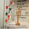 1PC LED Mini Book Light Reading Light Mini Clip-On Study Desk Lamp Battery Powered Flexible Bedside Table Lamp Lighting Lamps