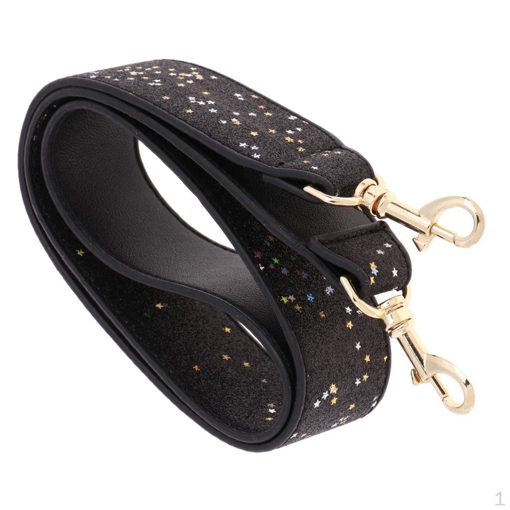 

Bag Shoulder Strap Replacement Handbag Personalised Handle Adjustable чорний