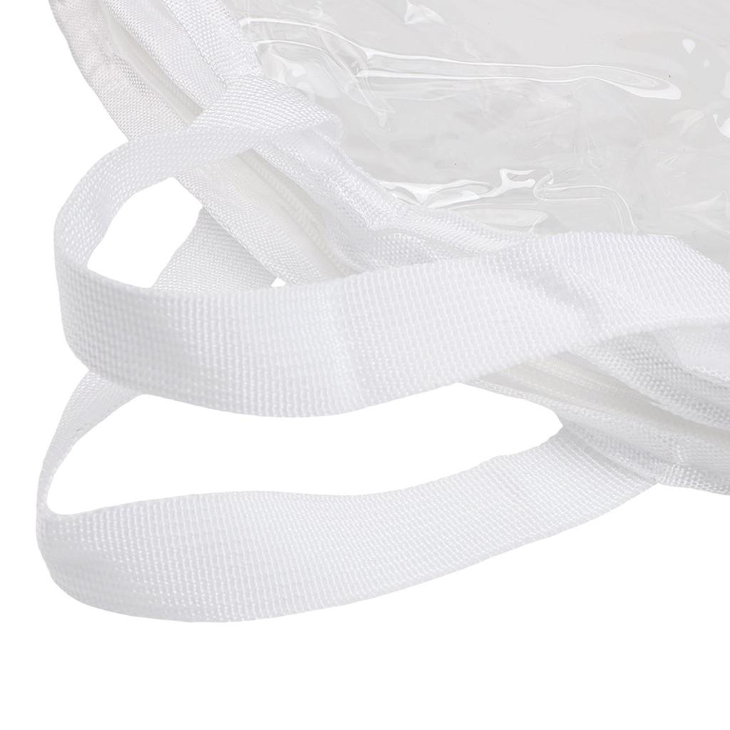 Double Zipper PVC Bag for Round Christmas Wreaths Lightweight and Transparent