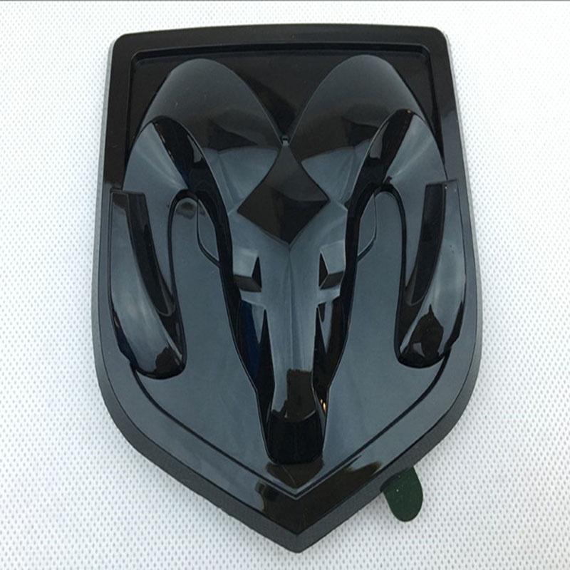 Schwarzer Dodge Ram 1500 Emblem-Badge-Satz für einen eleganten Fahrzeuglook**
