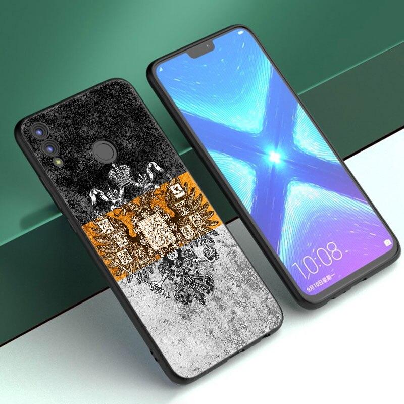 

Чехол с гербом России и российского флага для Huawei Honor 10X Lite 7A 7S 8A 8S 8C 8X 9A 9C 10i 20i 30i 20S 20E 9X Pro 10 8 Lite Honor 30i