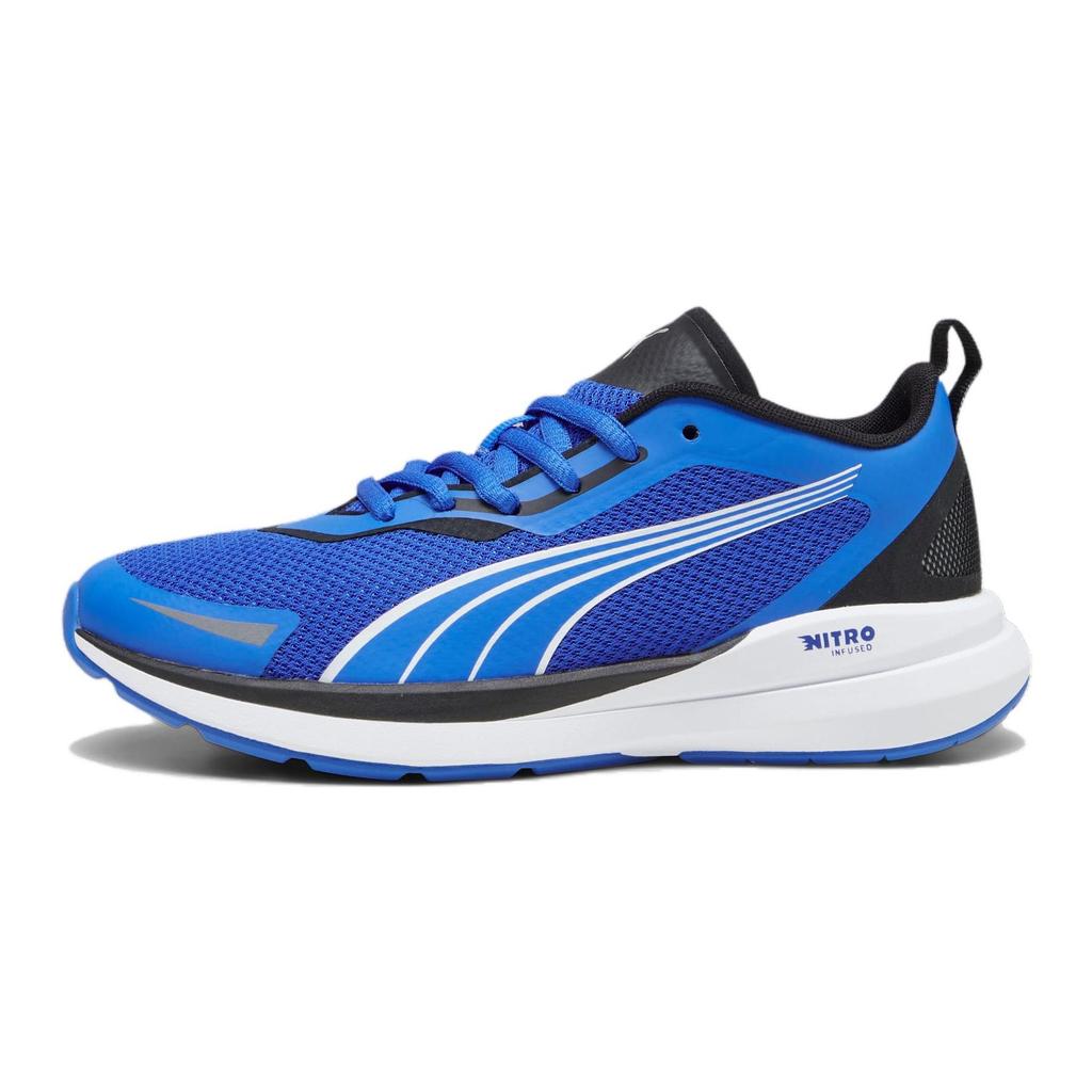 Puma Kruz Nitro Big Kid Ultra Blue Kids Sneakers White Silver 378878-04
