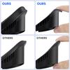 YipuVR Face Cushion PU Soft Pad Compatible with Q3S, Breathable Face Interface Mount, Sweatproof, Cool Ice Silk Eye Mask, Sunshade Nose Pads, and