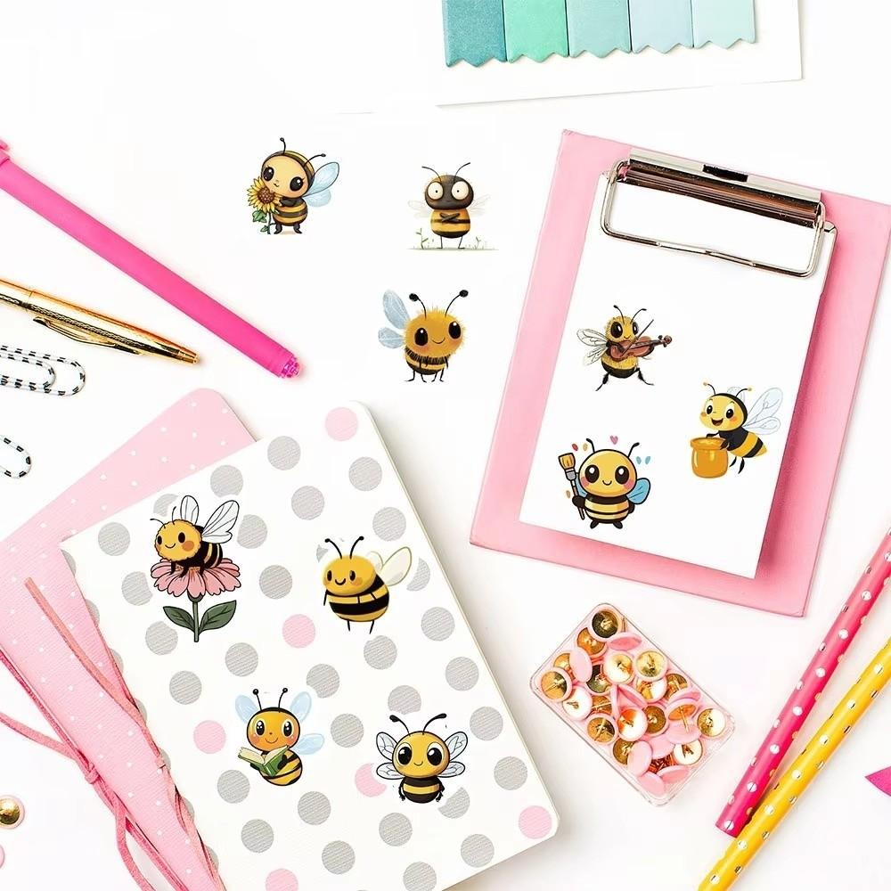 Bee Bee Stickers Waterproof Decoration Sticker Kids Toy Decor for Water Cup Computer