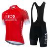 2026 Set Costum de Ciclism de Vară pentru Bărbați cu Mânecă Scurtă și Bretele Respirabil Elimină Transpirația Echipament de Ciclism pentru Exterior Costum de Ciclism