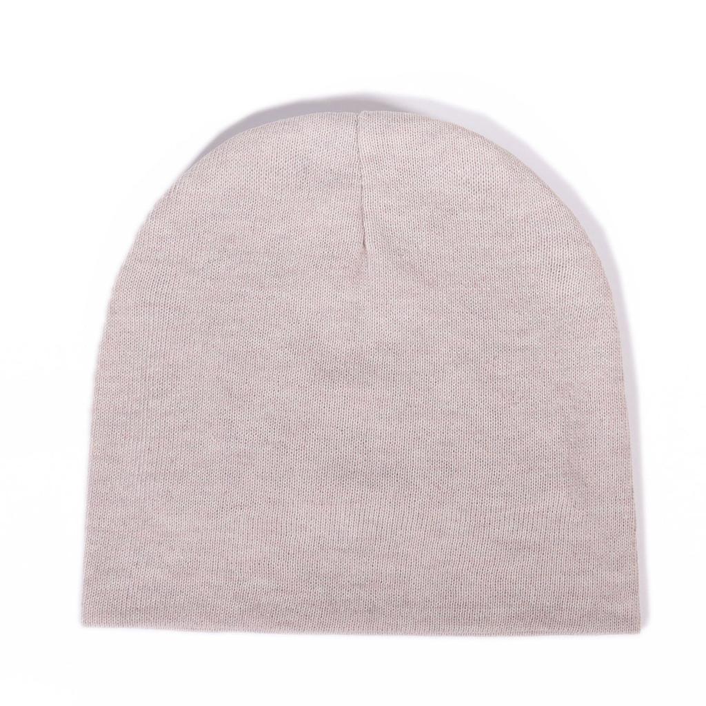 Knitted Hat For Women With Stretchy Polyester Fabric Fall Casual Fashion Accessory For Winter Season