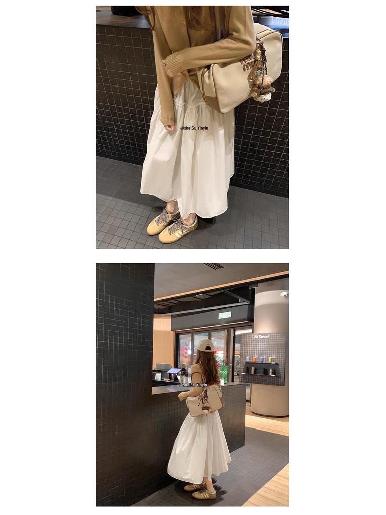 Su Yinyin’s American Retro Color-Matching Women's Casual Sports Shoes - Inspired by Fine Arts Freshmen, Soft Leather German Trainers