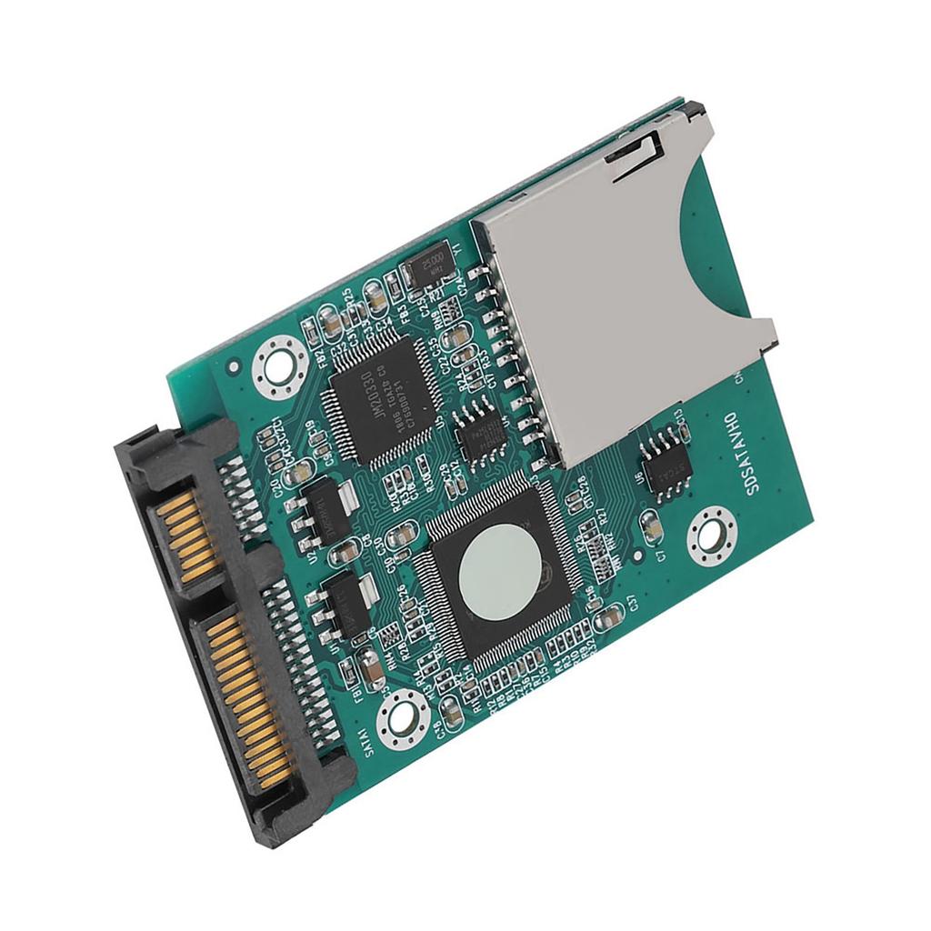 22MBs Fast Transmission Sd SDHCSDXCMMC Memory Card To 2.5in 7+15P SATA Converter Adapter
