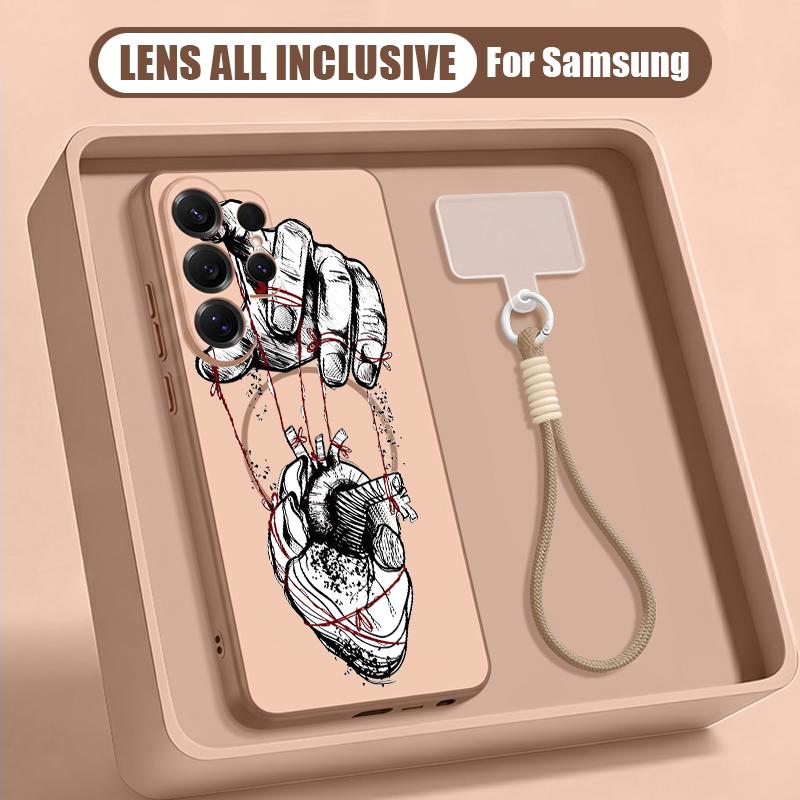 Colorful Blocks Spots Print Case For Samsung S26 Ultra S25 FE S24 S24 Plus A57 A37 A17 A56 A36 A16 A55 A35 A15 A54 5G Hybrid Magnetic Matte Cover