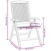 3 Piece Garden Lounge Set Solid Teak Wood
