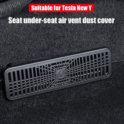 Air Outlet Under Seat Protective Cover For Model Y Launch 2025-2020 Model 3 Highland 2024-2017 1 Pair Vent Mesh Filter