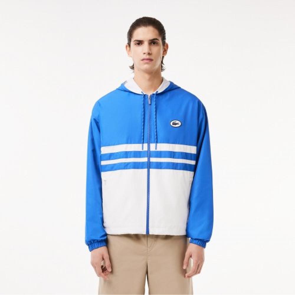 

LACOSTE Мужская ветровка с цветными блоками [синий] 048