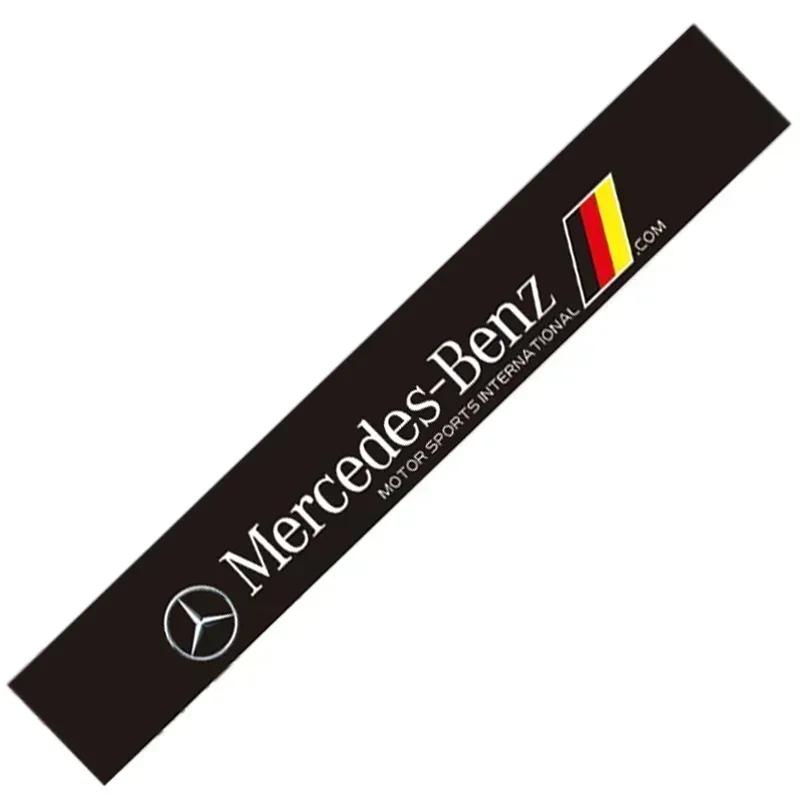

Car Front Rear Windshield Decal Sticker Decoration Accessories For Mercedes Benz AMG W204 W205 W203 W211 W212 W213 W201 W210