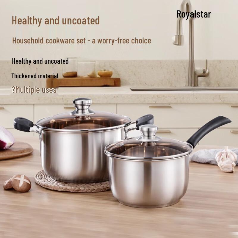 Набор посуды Royalstar RG-W716 из 2 предметов, нержавеющая сталь