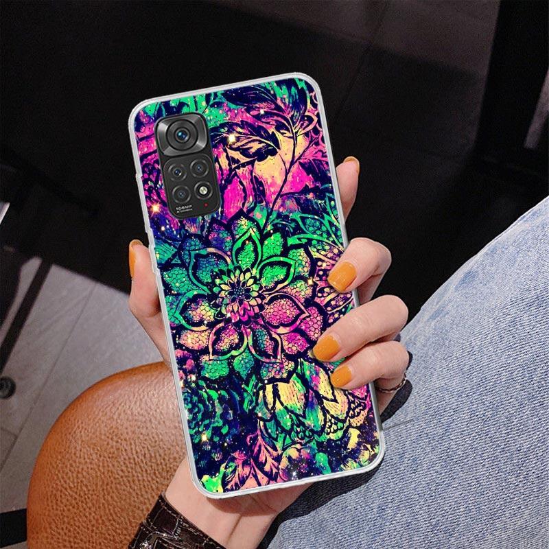 Mandala Sunflower Mandala Phone Case For Xiaomi Redmi Note 15 14 13 12S 12 11 Pro Plus 14S 11S 11E 10 10S 11T 5G Personalized Co