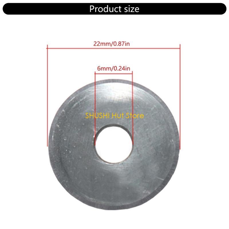1PC Tile Cutting Wheel, 22x6x2mm Alloy Scoring Wheel Cutter Tool Replacement D57B