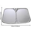 1Pcs Sun Protection Cover Foldable Thicken Front Window Uv Refletive Sunshade Curtain Car Windshield Sun Shade Cover