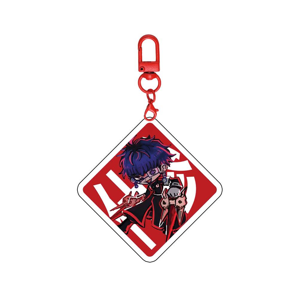 

Game Acrylic Keychain Kurara Oosuzuki Takumi Sumino Darumi Amemiya Shouma Ginzaki Yugamu Omokage Backpack Accessories Gift