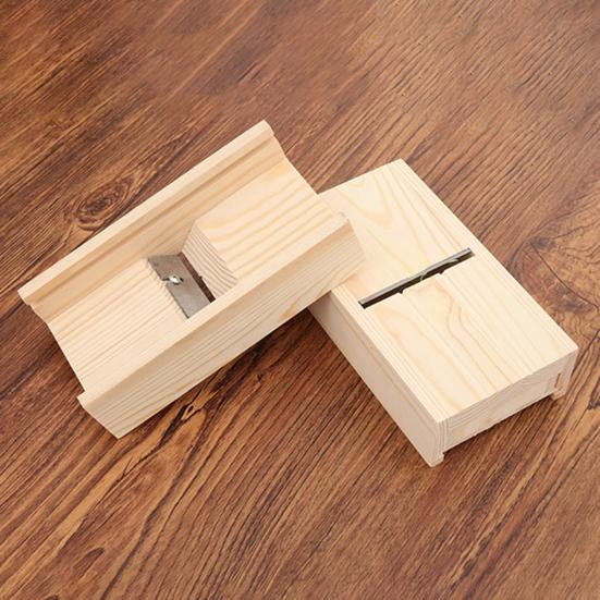 Handmade Soap Beveler Trimming Tool Wooden Candles Loaf Soap Planer Cutter Mold DIY Making Soap Edge Shaving Tool